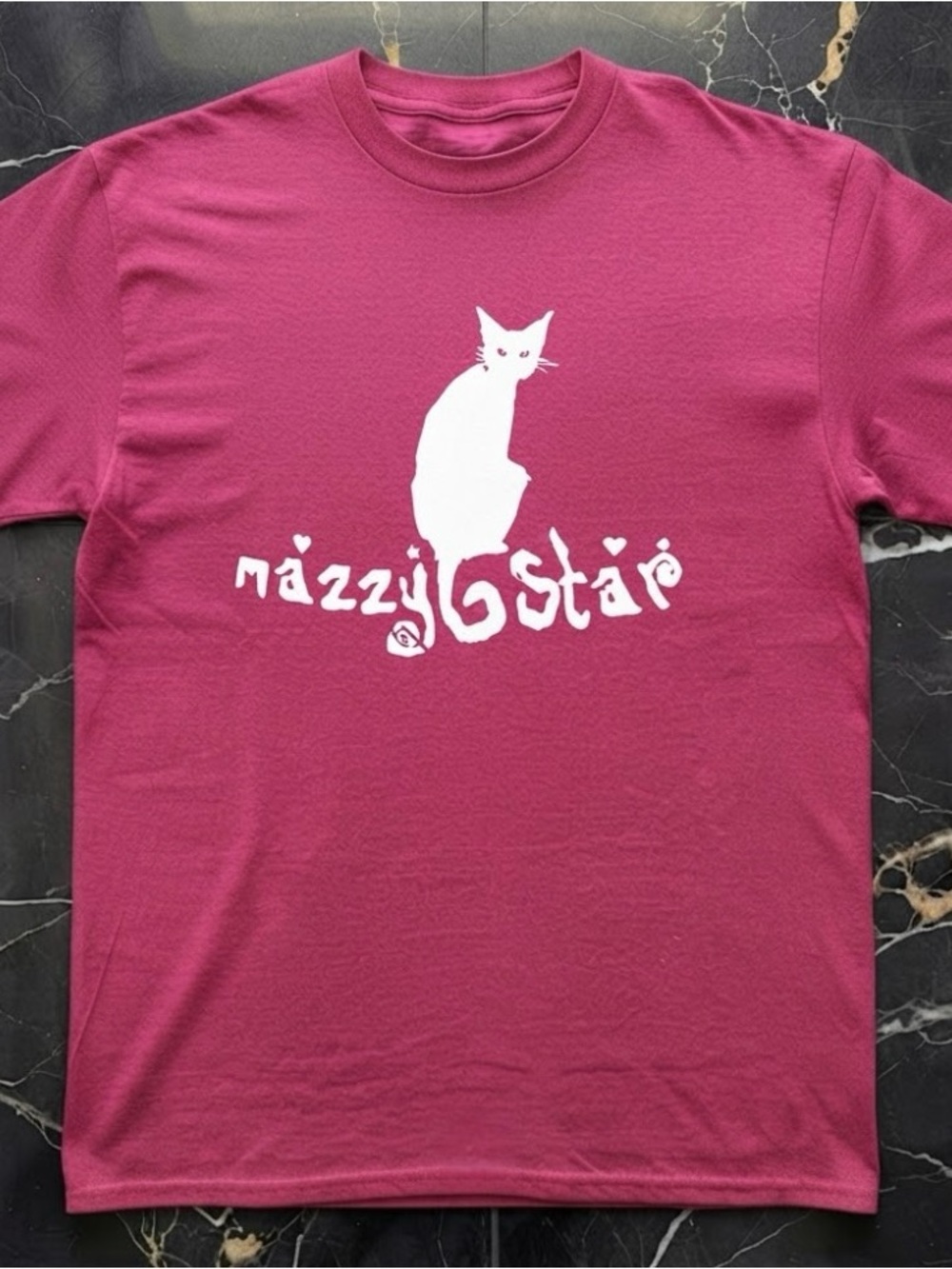 Mazzy Star Cat Silhouette T-Shirt | Dream Pop Band  |  Indie Lover